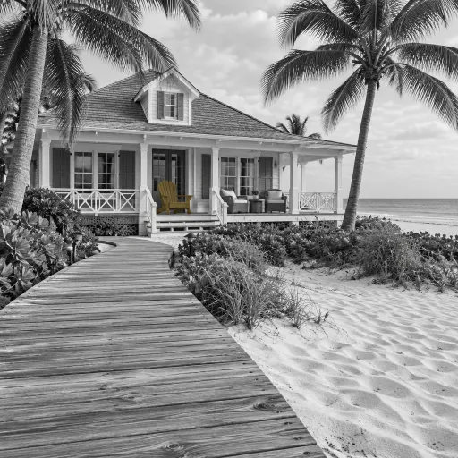Harbour Island Bahamas house rentals for an elegant beachfront escape