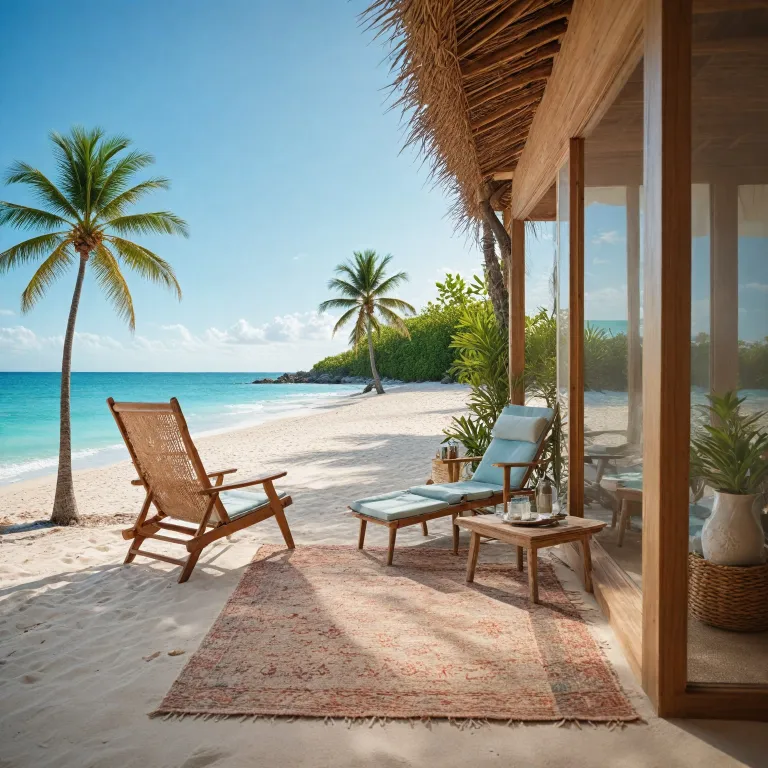 An elegant escape at the ocean at Taino Beach in Grand Bahama