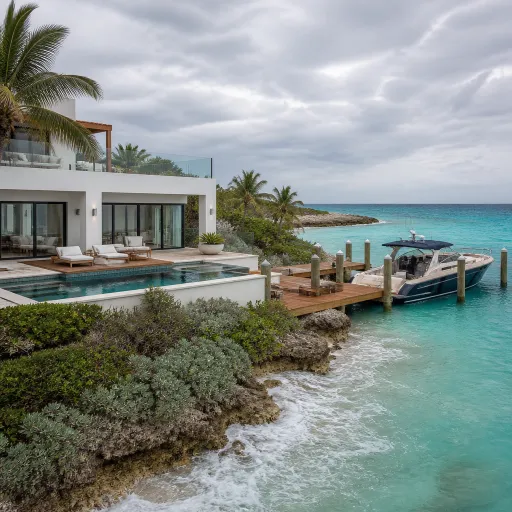 Elegant Bahamas vacation rentals with private boats for oceanfront escapes